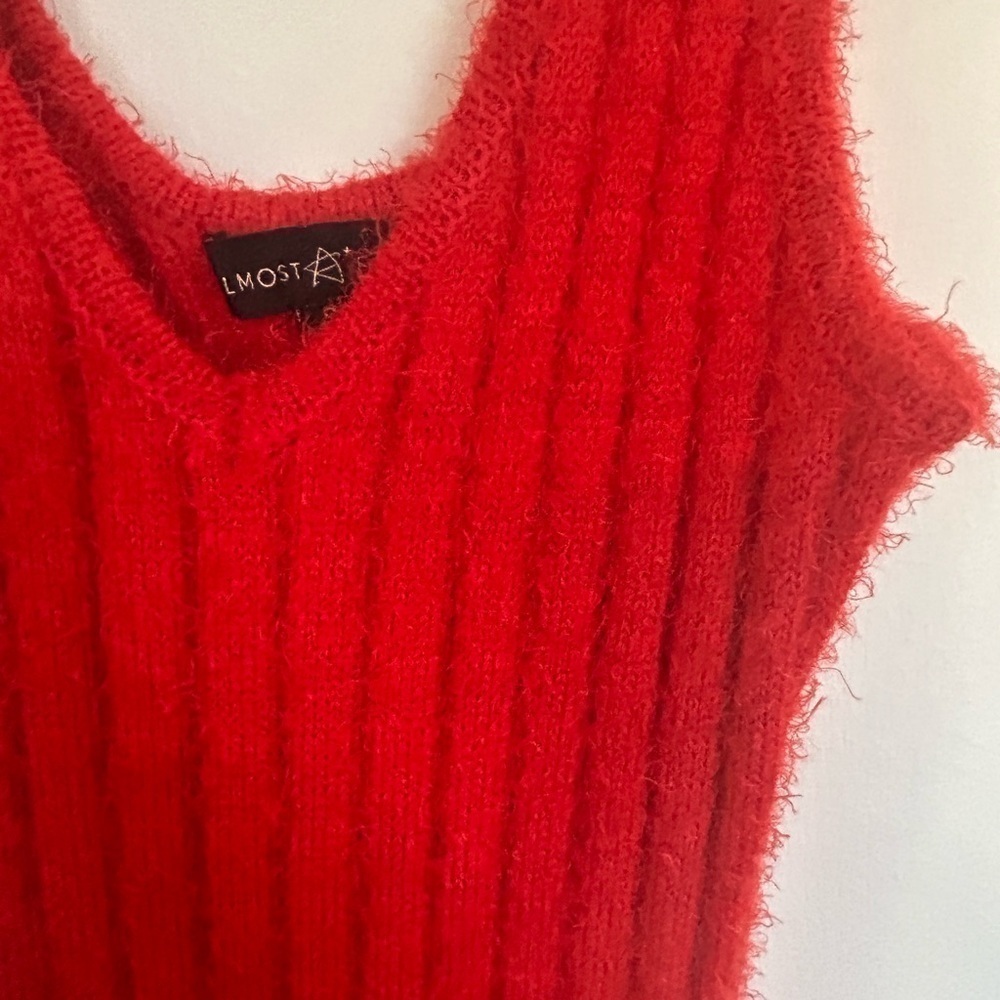 Almost famous small, mini links, super soft stretchy dress